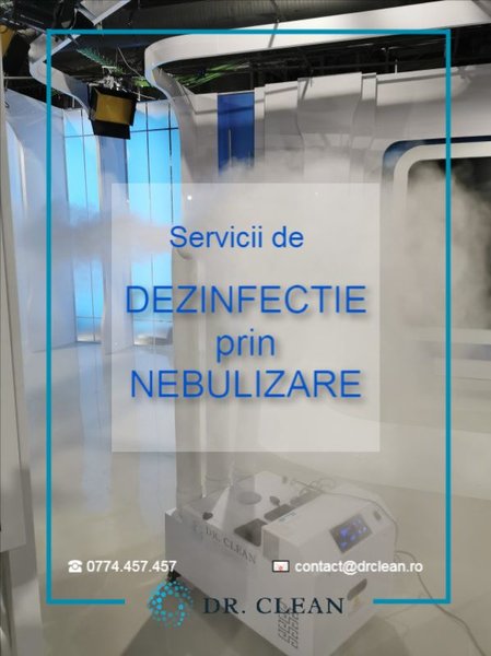 Dr. Clean - Servicii premium de dezinfectie prin nebulizare